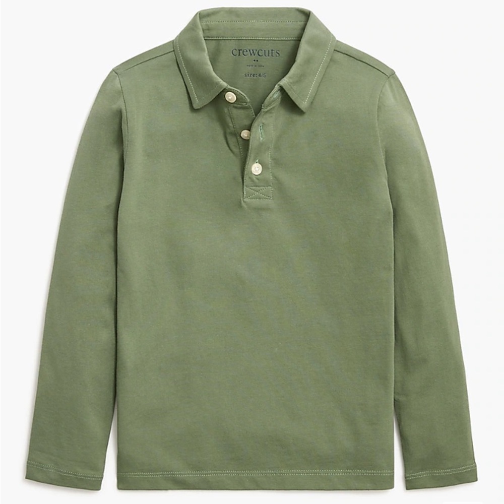 Crewcuts Green Kids Polo Shirt